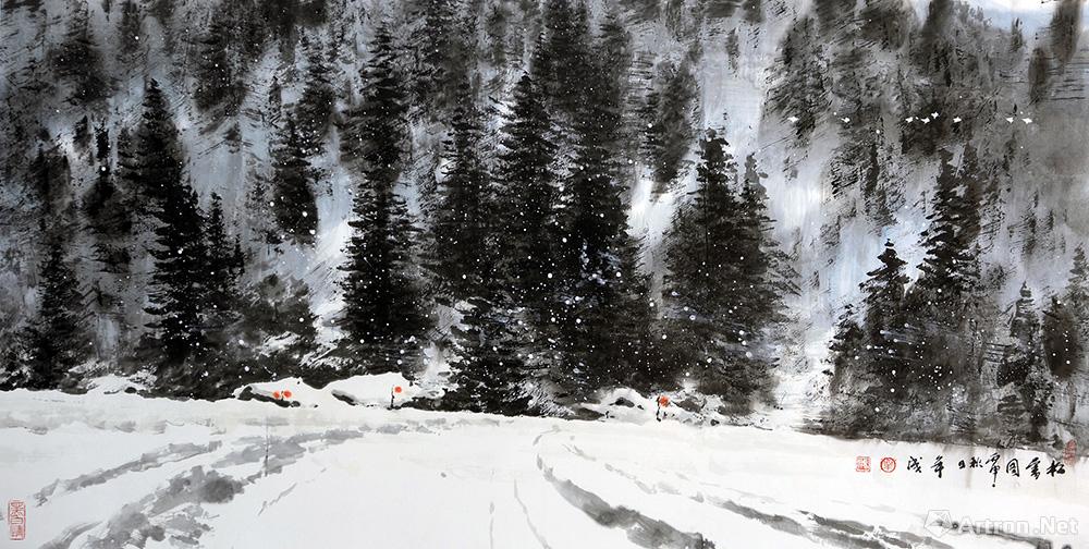 松雪图