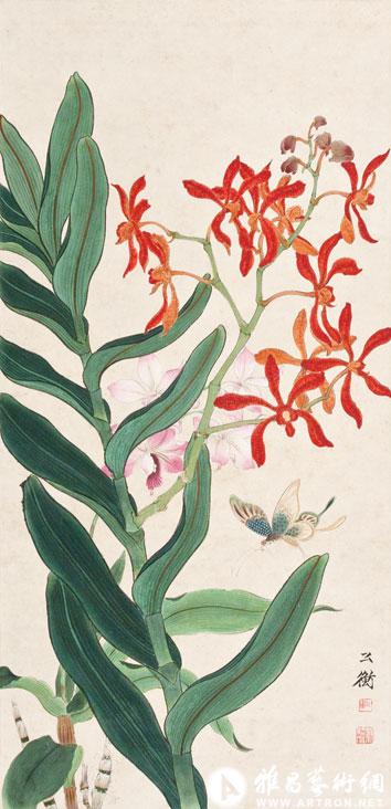 蝴蝶胡姬花