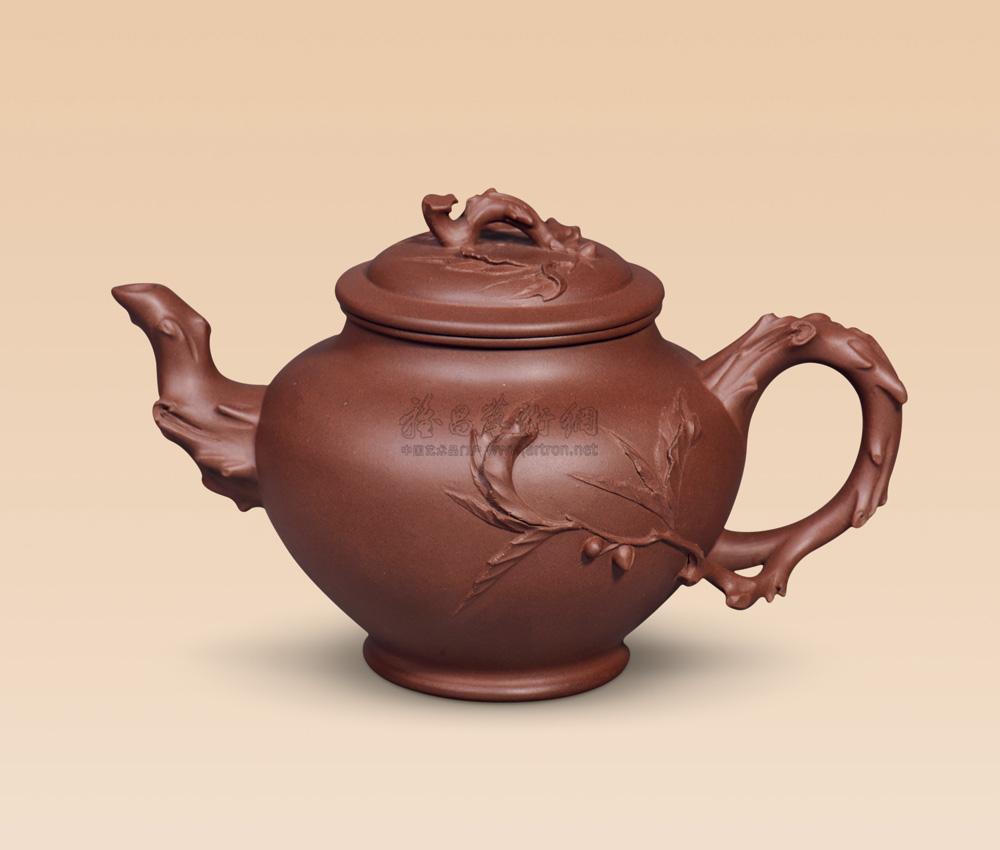【朱可心 桃抱春壶 (一把)】拍卖品_图片_价格