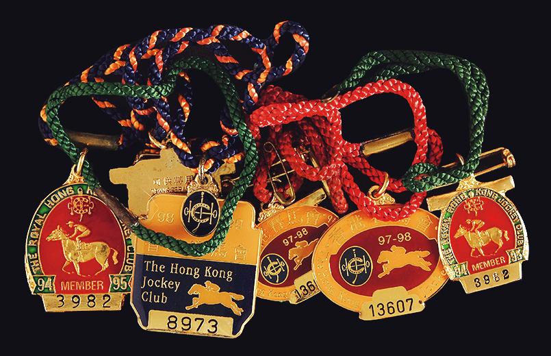 【1990-99 香港赛马会马牌 (九对)】拍卖品_图