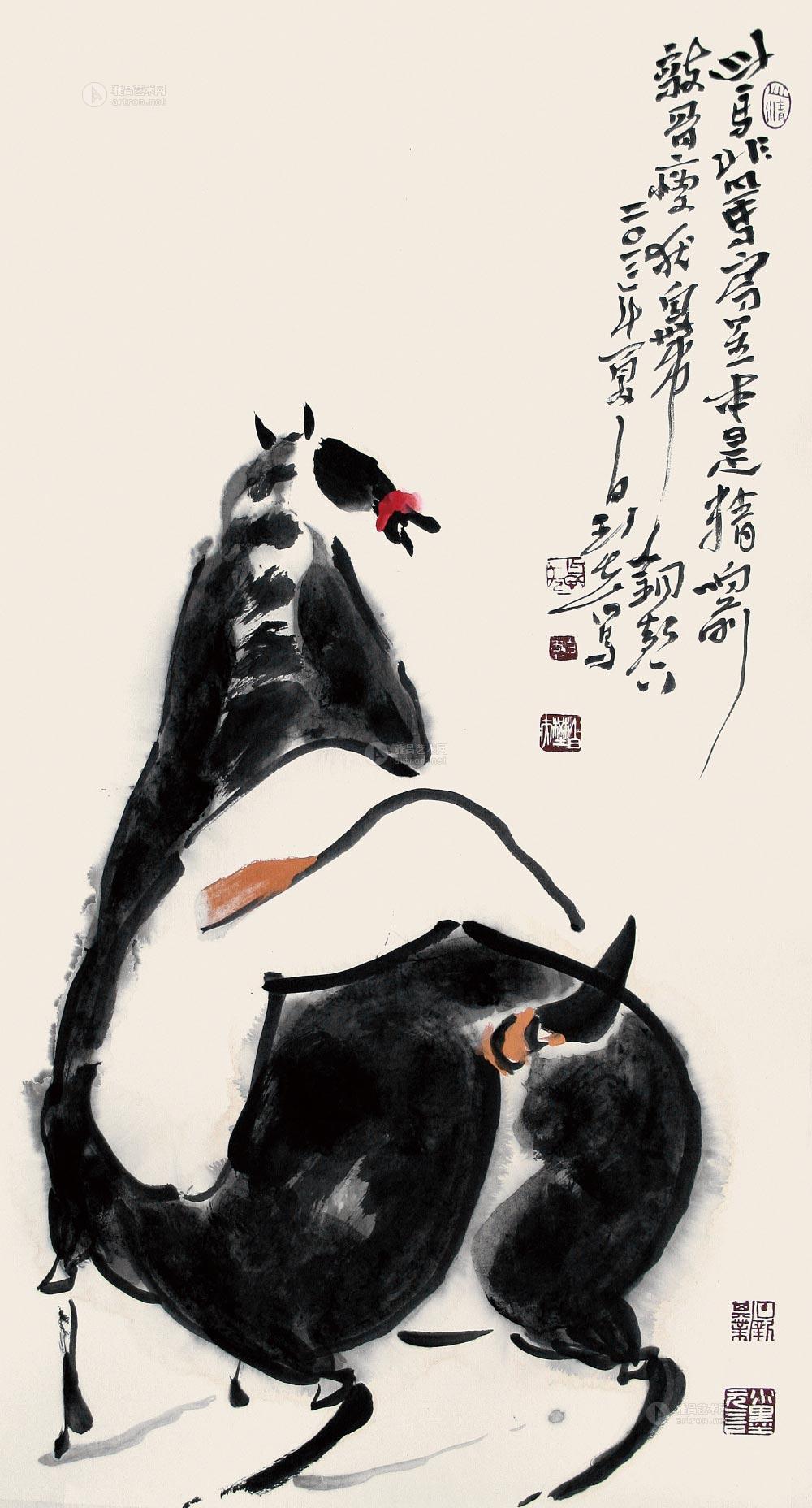 【此马非凡马 设色纸本】拍卖品_图片_价格_鉴赏_绘画_雅昌艺术品拍卖