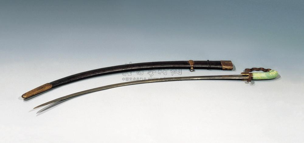 0775 1750年 波斯贵族古弯刀