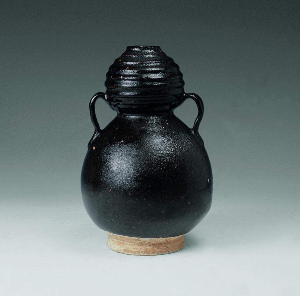 【金 酱黑釉双系葫芦瓶】拍卖品_图片_价格_鉴赏_元代