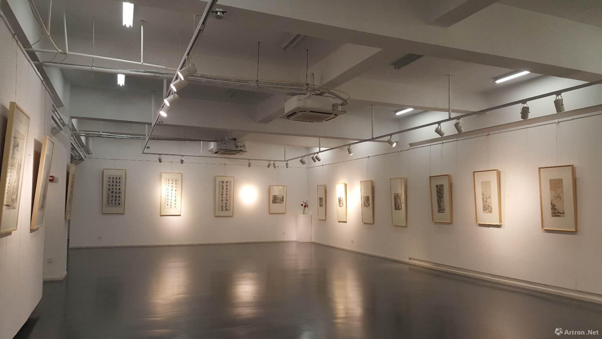 张楠书画艺术展江虹艺术馆揭幕
