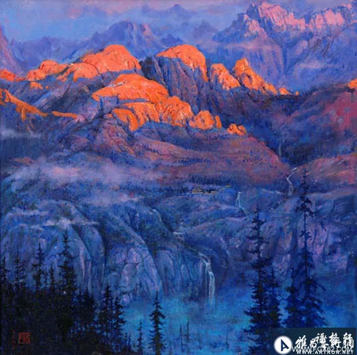朱曜奎山水油画展