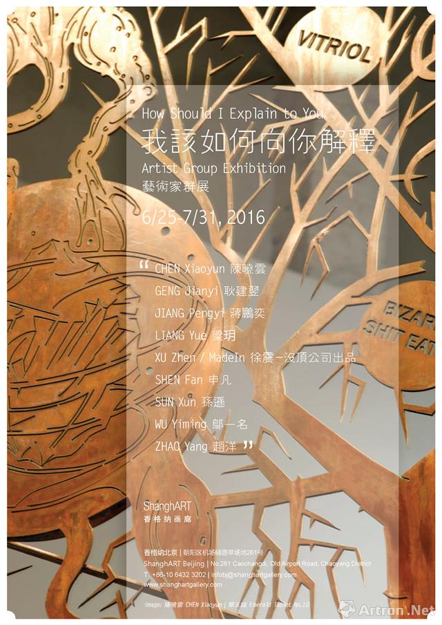 “我该如何向你解释”群展