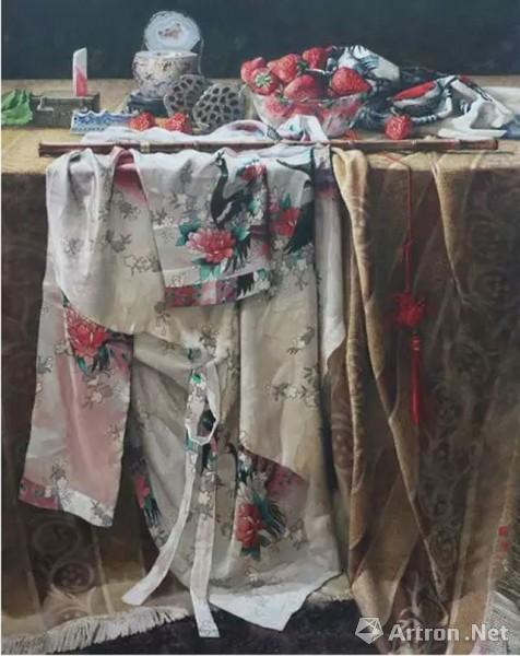 《寂寥欲洞萧 姜振文 150×120cm