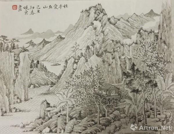 经典之路荣宝斋签约画家崔晓东山水画展-宁波站