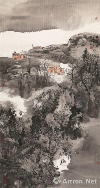 "溪山清音"乔溪岩教授师生中国画作品展