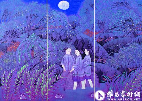 “学院工笔”首届中国工笔画学术联盟名家邀请展开幕