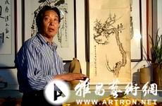 收藏书画的高景林
