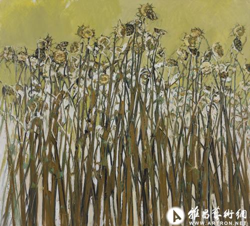 许江《葵,光着身子》油画180×200cm·20