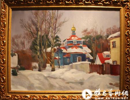 《留俄青年油画家邹满龙迎春艺术展》在经典之地开幕