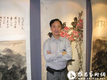 【动态】"吴静山书画展"在香港举办