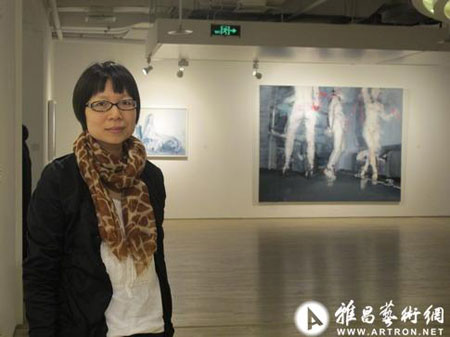 沈晔油画展"给你的礼物"三里屯杨画廊开幕