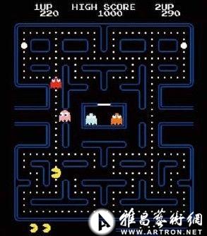 2013年,《吃豆人》(pac-man)游戏在纽约现代艺术博物馆(moma)展出