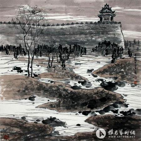 【评论】从画中国到画奥运访青年画家陈夫(沉浮)