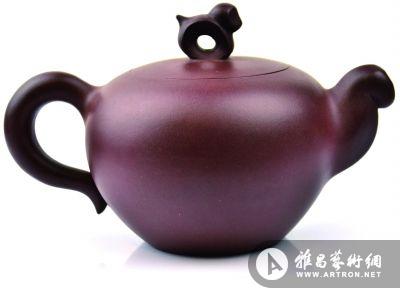 紫砂壶作品《马上封侯》