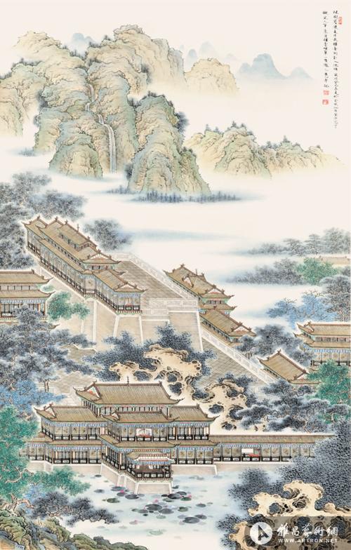 未来四方35期(兰州)文物艺术品拍卖会-张应平工笔画精品专场