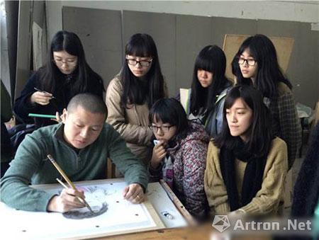张猛:工笔画与水墨画都承载着中国传统的审美趣味