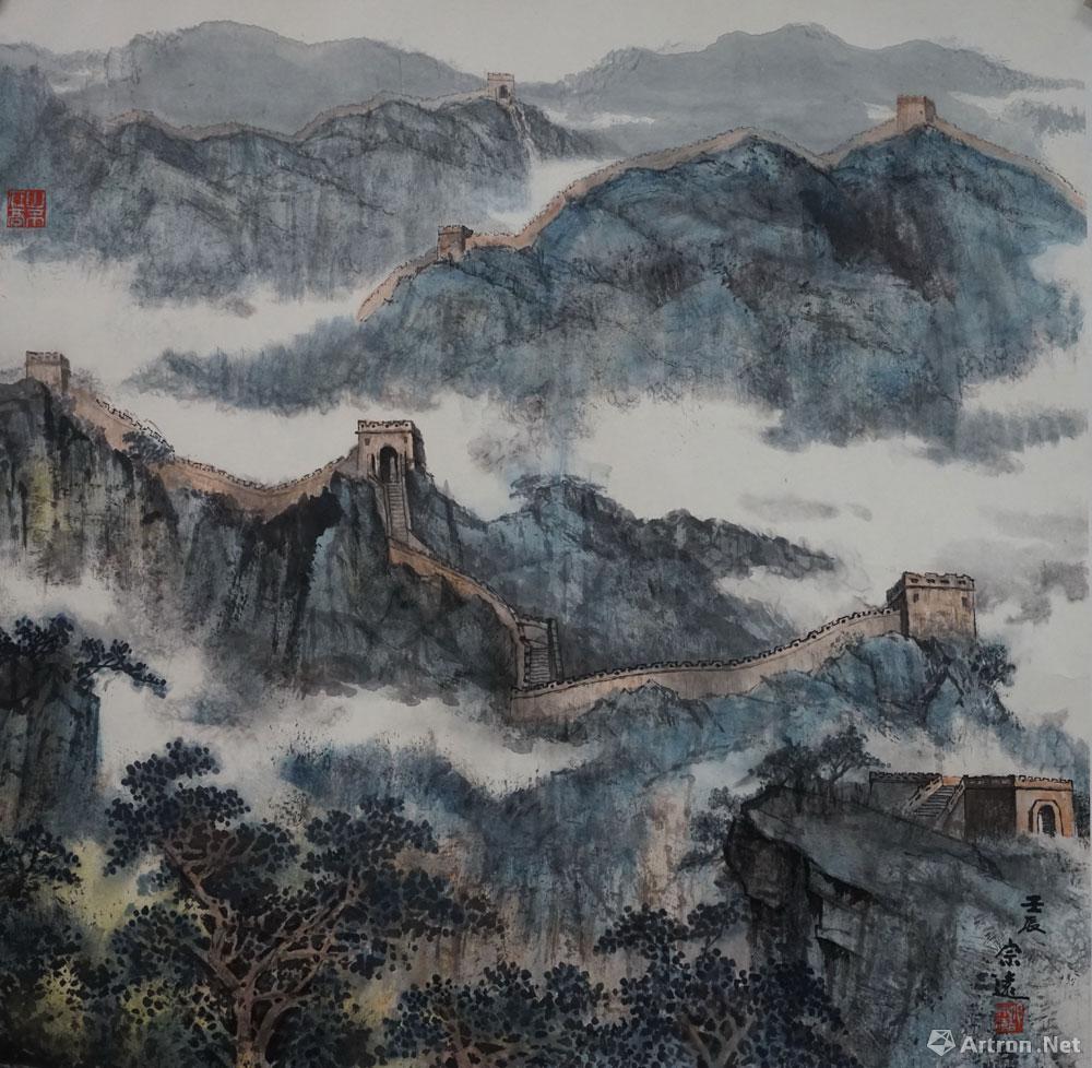 万里雄关_国画作品展_郜宗远作品展_郜宗远在线作品_郜宗远官方网站
