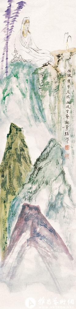 云壑观音<br>^-^Avalokitesvara in the Cloudy Cliff