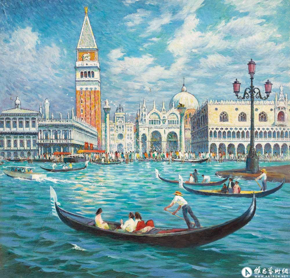 威尼斯的游船趕多拉