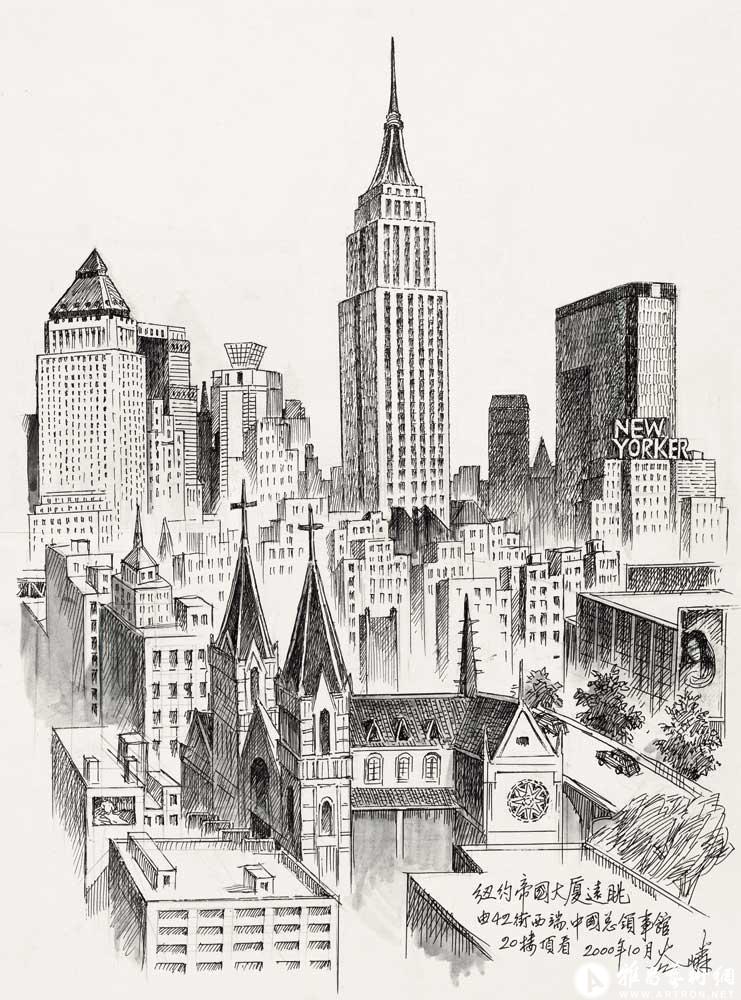 素描城市为主题的图片图片