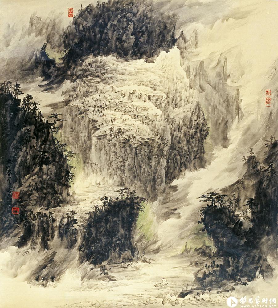 山水作品009_山水作品在线展_管苠棡作品展_管苠棡在线作品_管苠棡