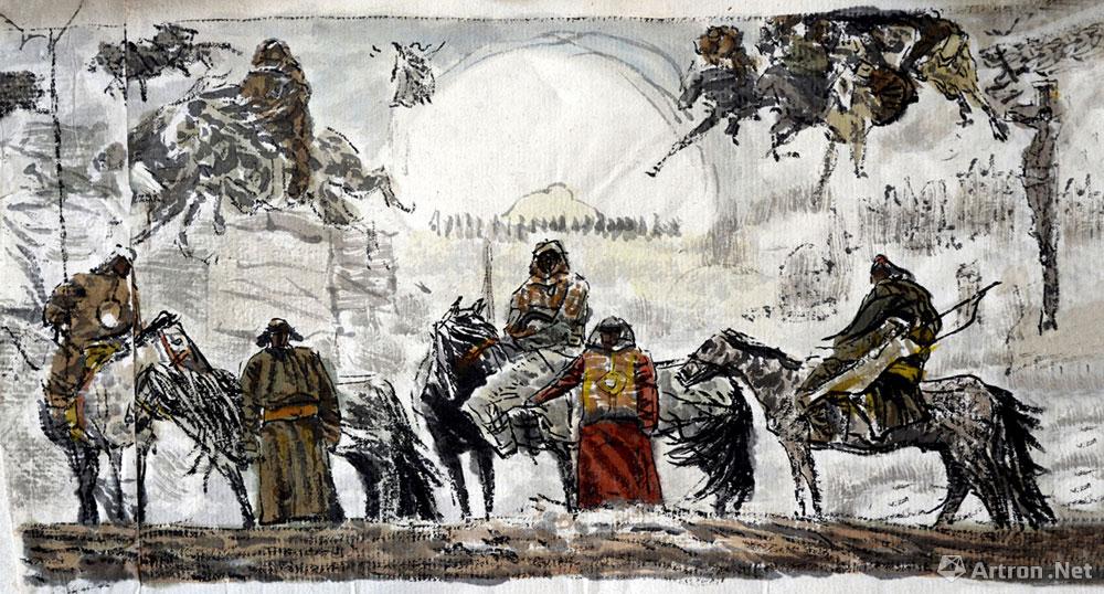 《蒙古骑士》步骤图003