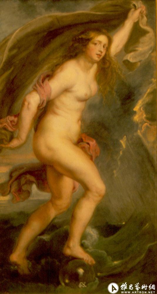鲁本斯(1577-1640年)作品之《命运女神》(西班牙国博)