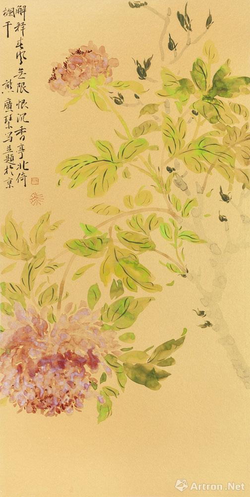 河上花系列·天香夜染(一)_河上花系列_熊广琴作品展_熊广琴在线作品