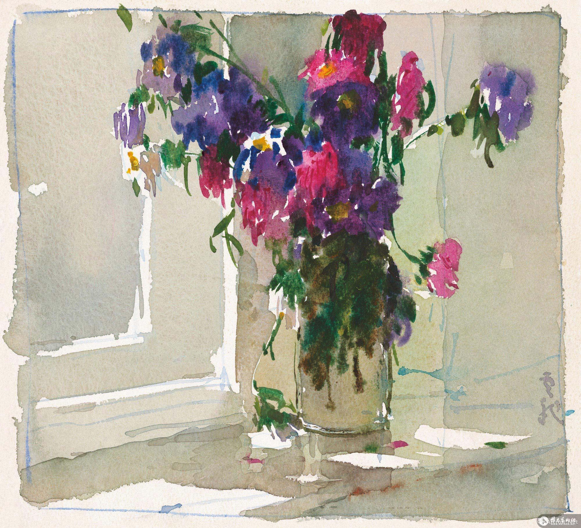 瓶中的野花 Wild Flowers in Vase