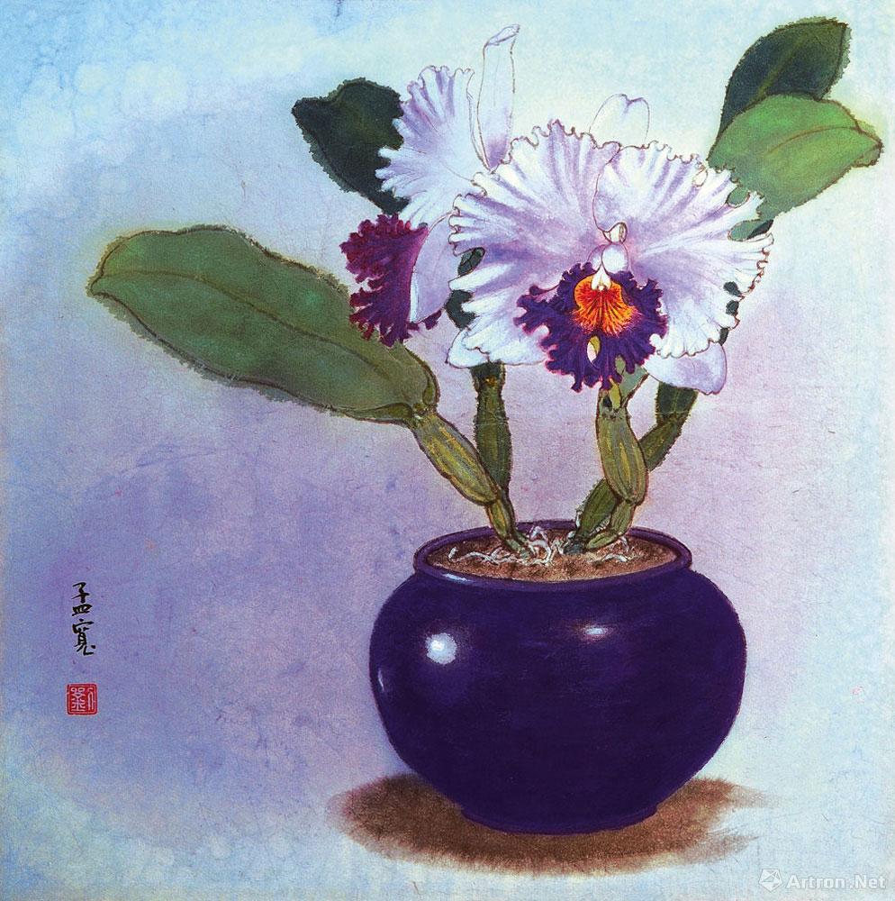 紫花瓶 The Violet vase