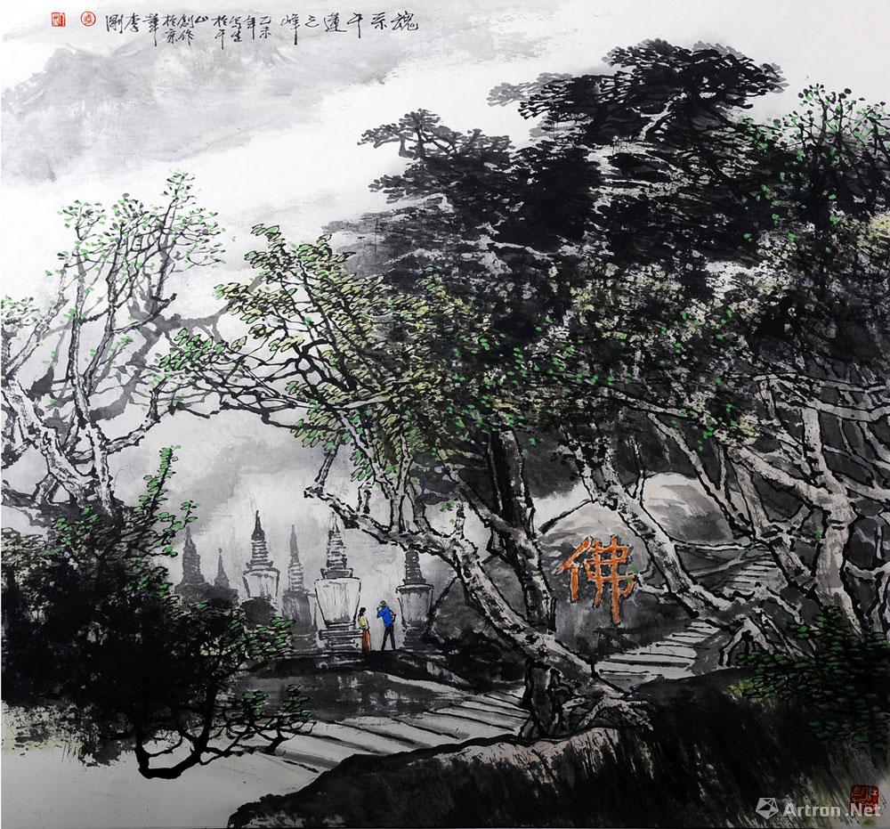 魂系千莲之峰_关东情怀_李刚(北京)作品展_李刚(北京)在线作品_李刚