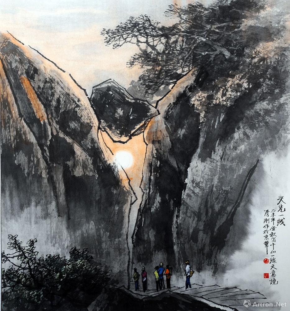 魂系千莲之峰_关东情怀_李刚(北京)作品展_李刚(北京)在线作品_李刚