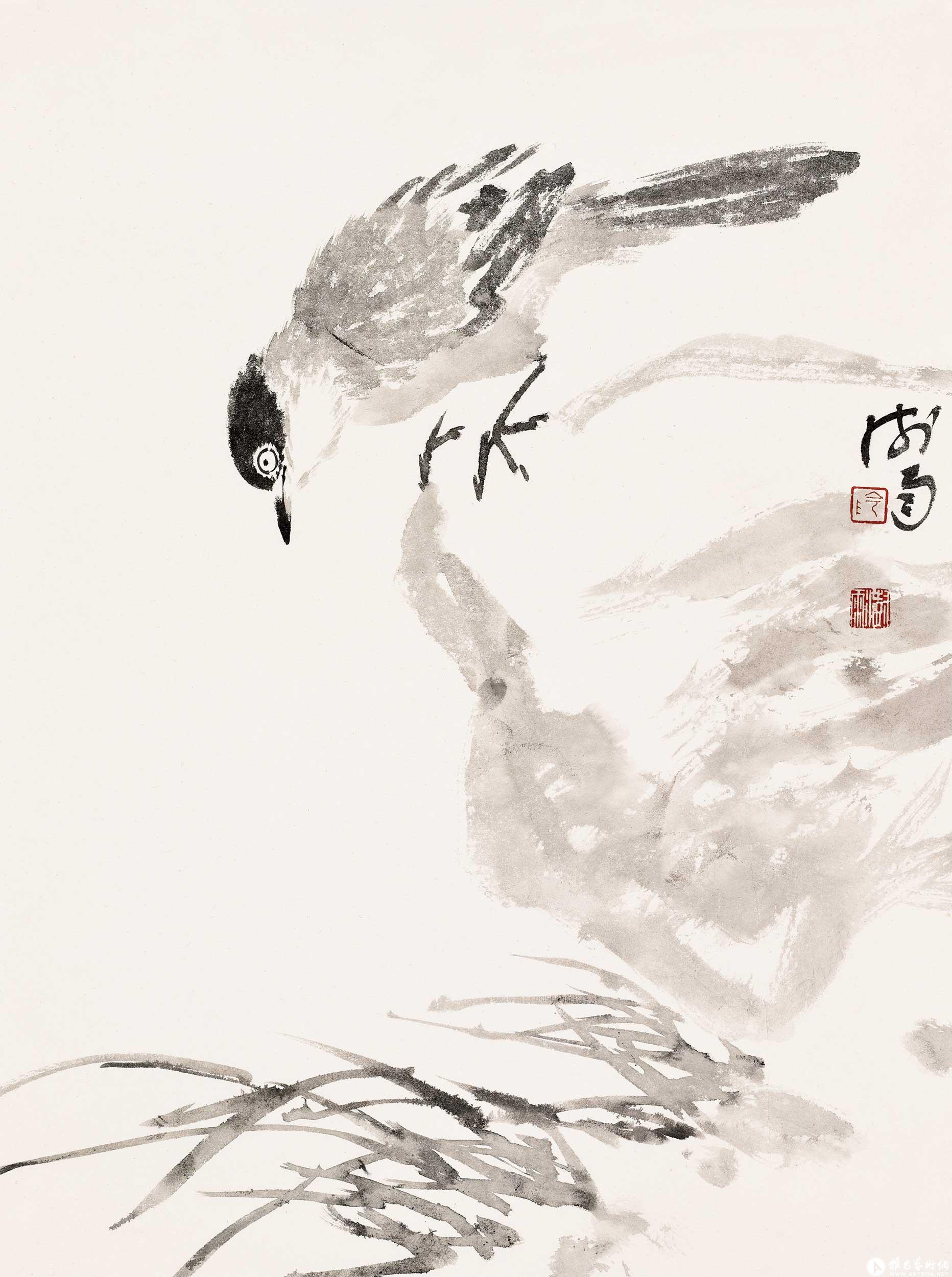 壬辰写生集之十二__阴澍雨作品展_阴澍雨在线作品_阴澍雨官方网站