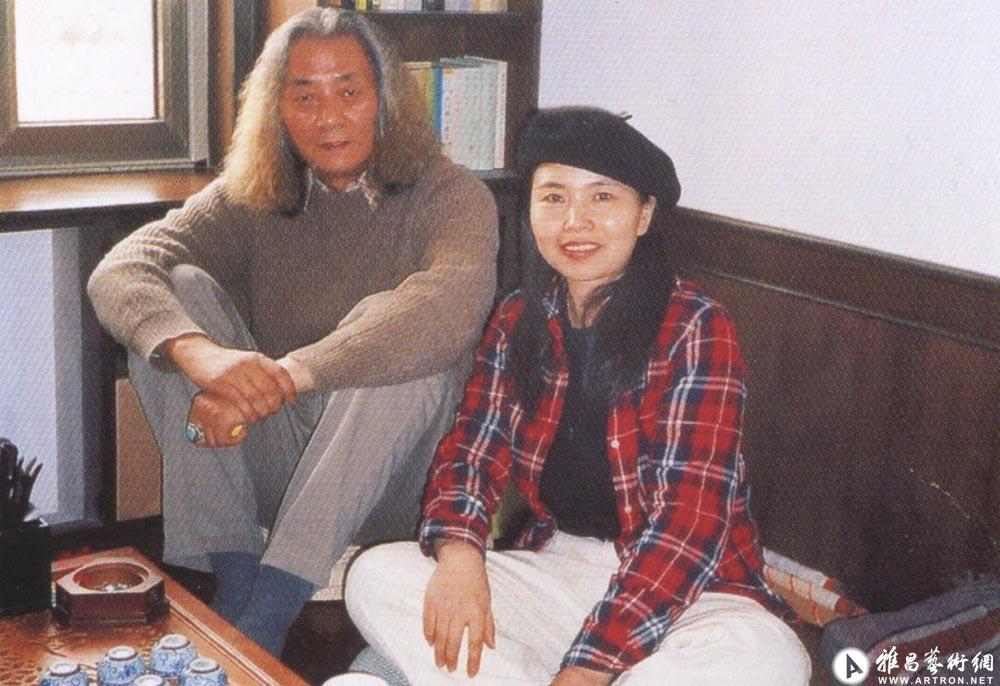 2005年5月，《美术》杂志主编王仲先生在家中约见康金梅