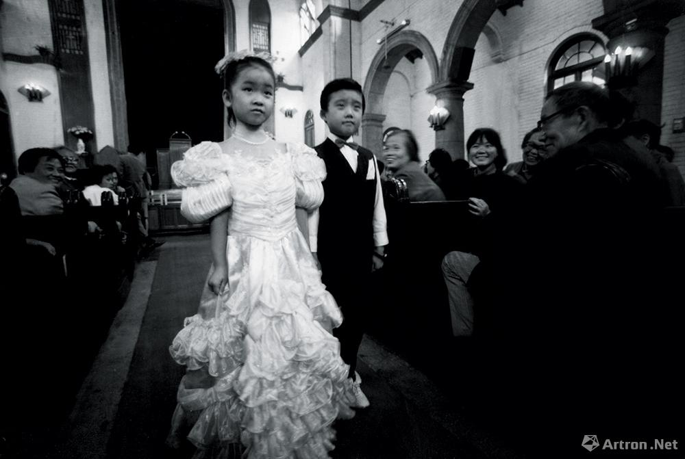 杨元昌作品：教堂婚礼（组照之二）  A church wedding  (group of two)