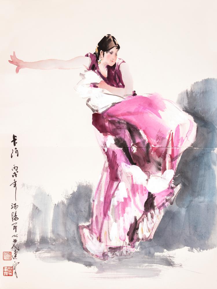 杨之光・画舞册页五