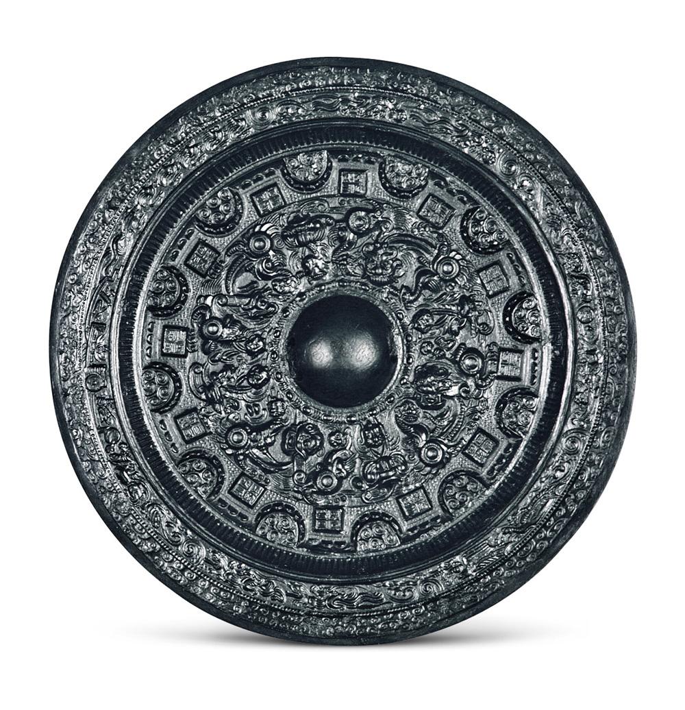 【东汉 半圆方枚神兽镜】拍卖品_图片_价格_鉴赏_青铜器_雅昌艺术品