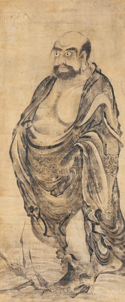 0103 达摩祖师 立轴 纸本