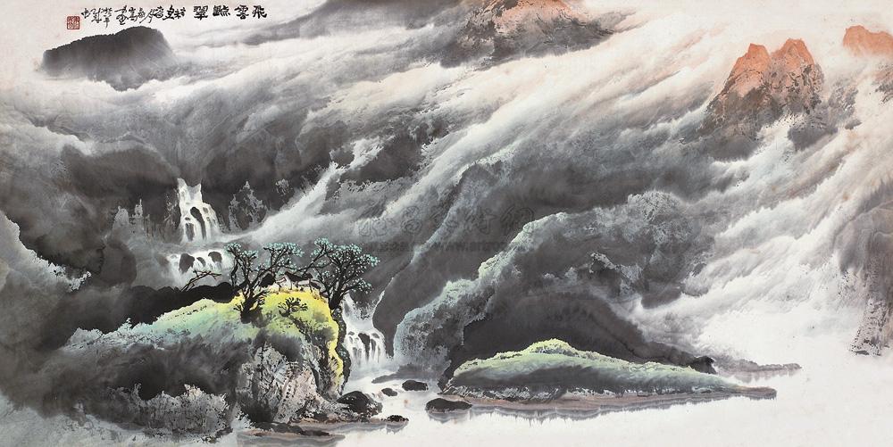 0571 山水 镜片