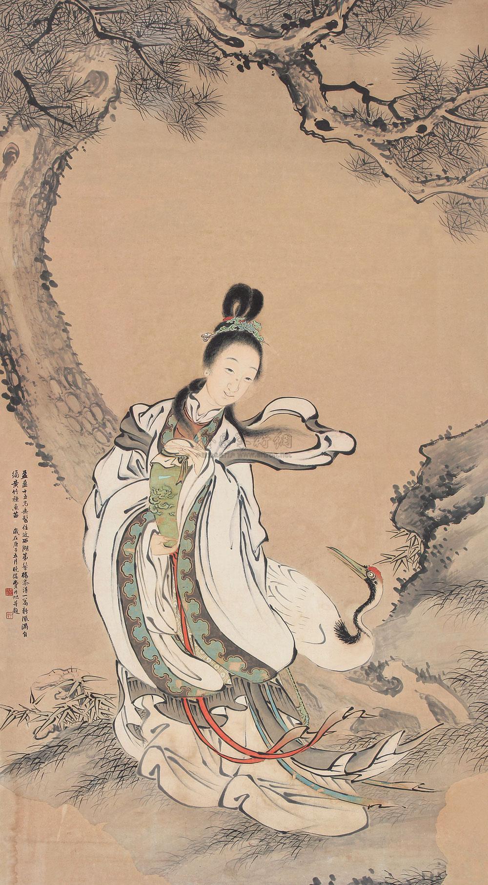 仕女图-古代书画-雅昌拍卖