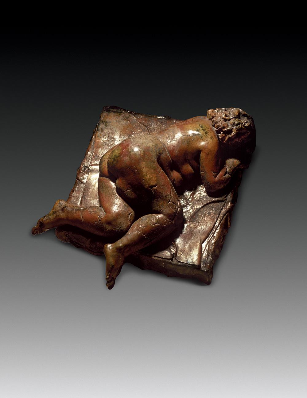 0273 2000年作 人体 陶 雕塑 1/1