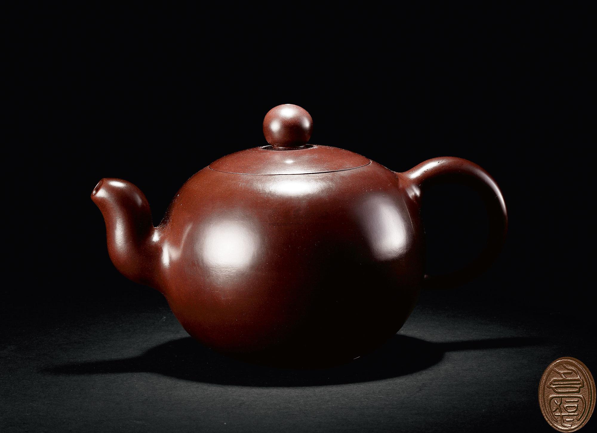 【陈国良制圆珠壶】拍卖品_图片_价格_鉴赏_紫砂_雅昌艺术品拍卖网