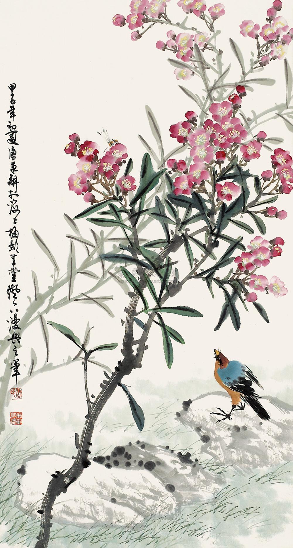 0450 春光图 立轴