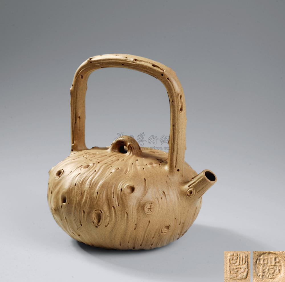 【张正中 年轮提梁壶】拍卖品_图片_价格_鉴赏_紫砂_雅昌艺术品拍卖网