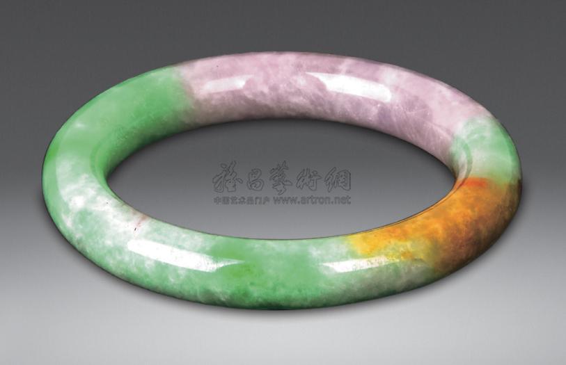 2106 四色福禄寿喜翡翠手镯