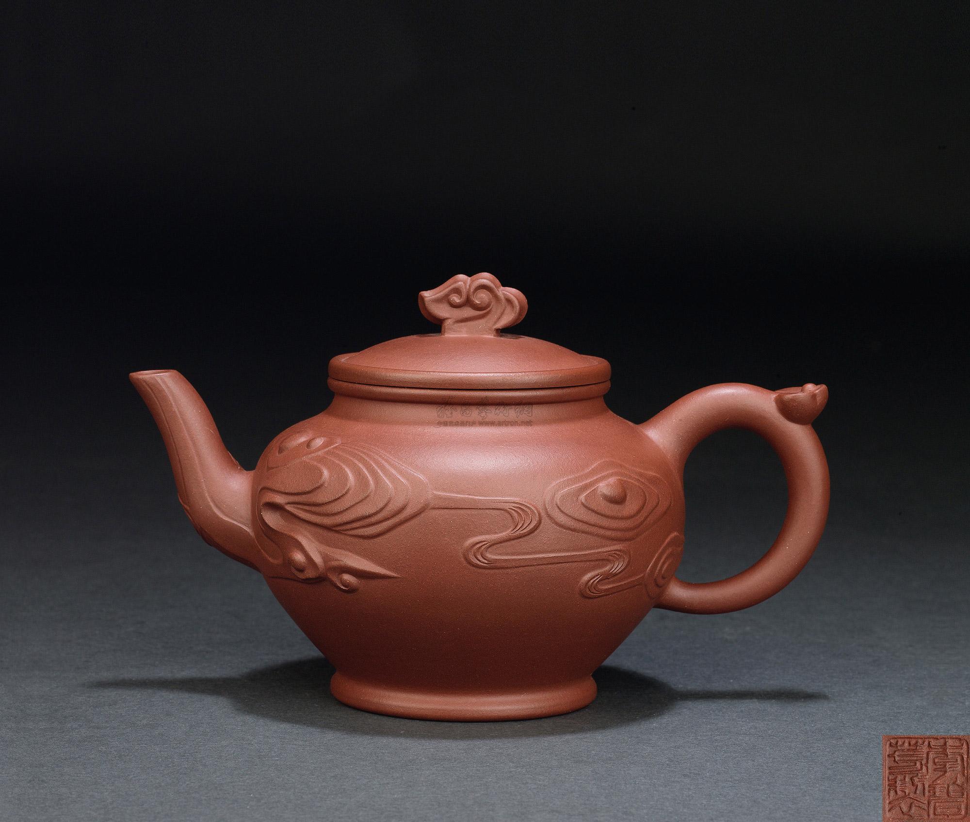 【李碧芳 彩云飘壶】拍卖品_图片_价格_鉴赏_紫砂_雅昌艺术品拍卖网